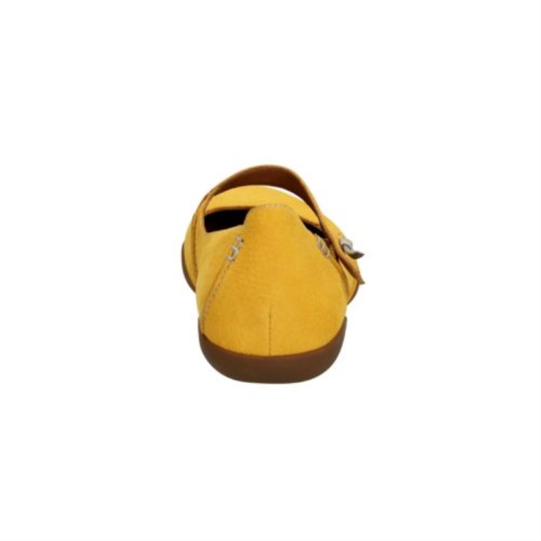 Amarillo Bajo Cuero Clarks Felicia Ciruela