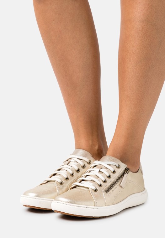 Zapatillas Nalle Encaje Champagne Clarks