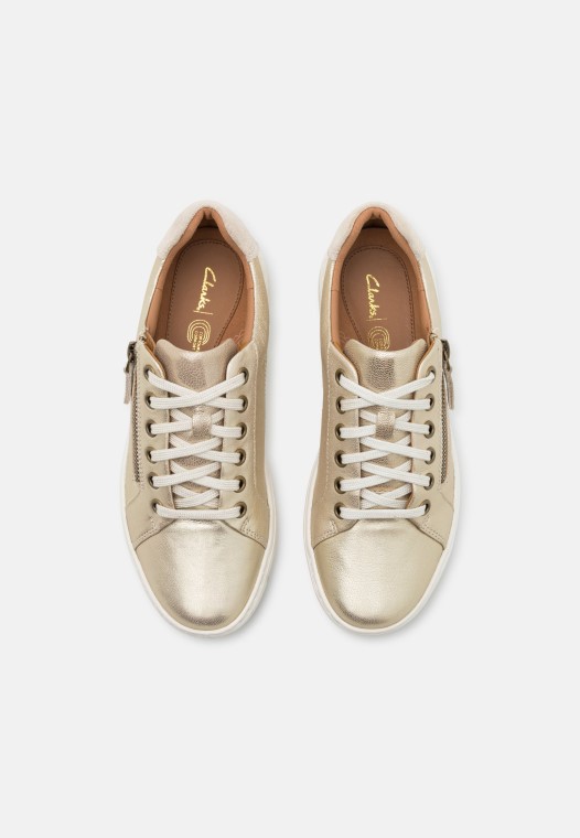 Zapatillas Nalle Encaje Champagne Clarks