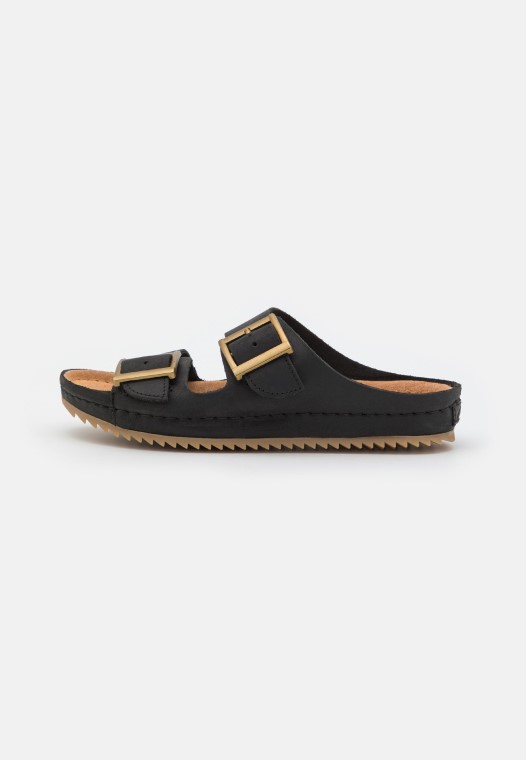 Pantuflas Negras Clarks Brookleigh Sun