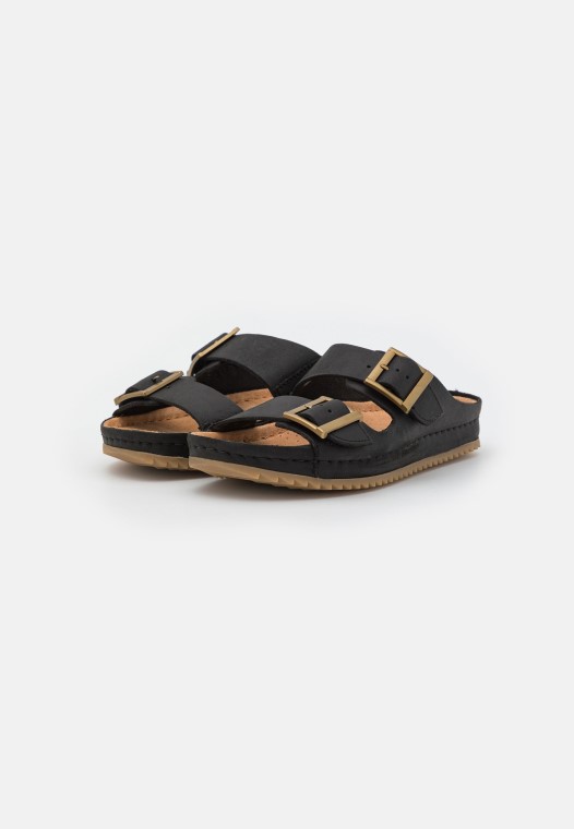 Pantuflas Negras Clarks Brookleigh Sun