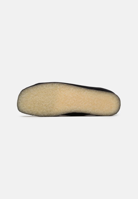 Wallabee Casual Con Cordones Clarks Negro