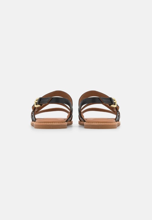 Sandalias Negras Clarks Karsea Para El Sol