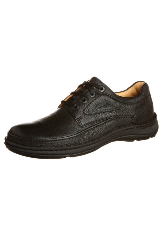 Negro Clarks Naturaleza Tres Cordones Casuales