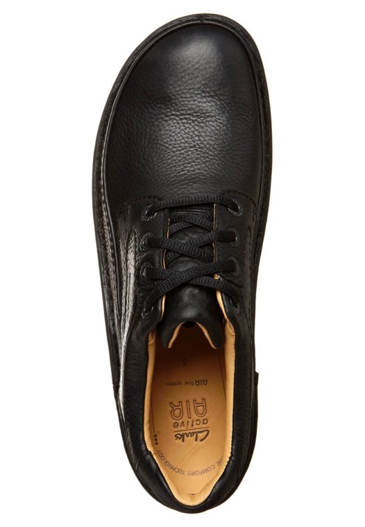 Negro Clarks Naturaleza Tres Cordones Casuales
