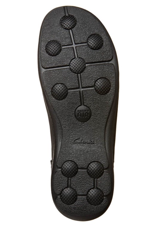 Negro Clarks Naturaleza Tres Cordones Casuales