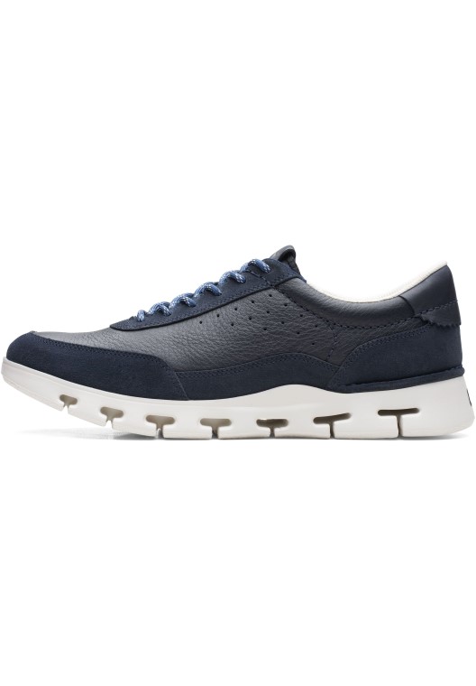 Zapatillas Nature X One Clarks Navy Combi