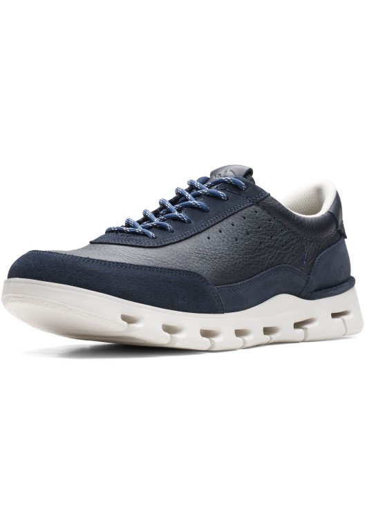 Zapatillas Nature X One Clarks Navy Combi
