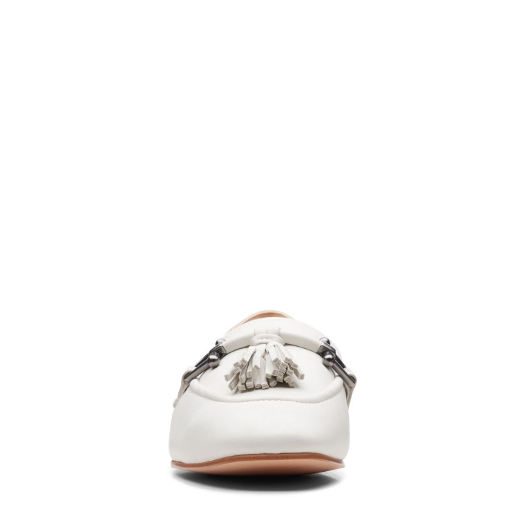 Pure2 Borla Cuero Blanco Clarks