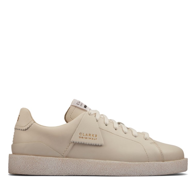 Clarks Tormatch Cuero Blanco