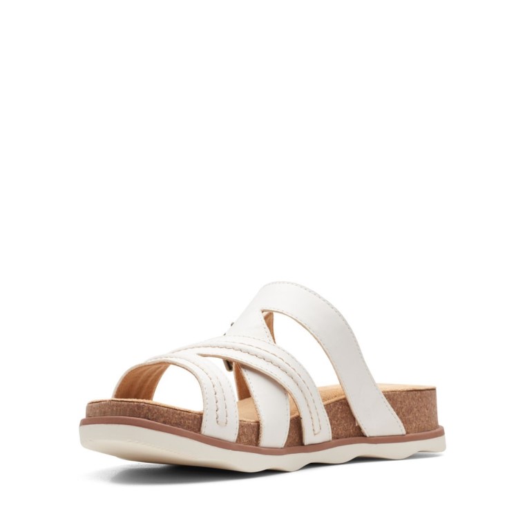 Cuero Blanco Clarks Brynn Esperanza