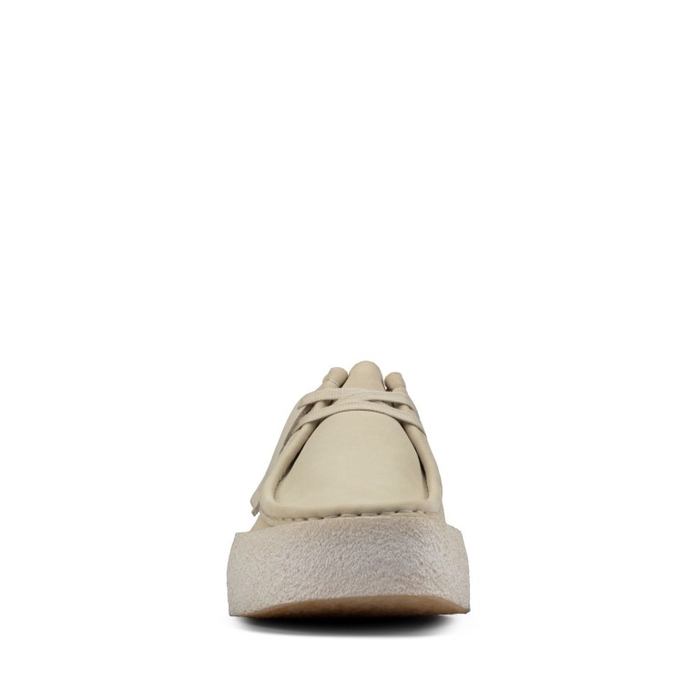 Taza Clarks Wallabee De Nubuck Blanco