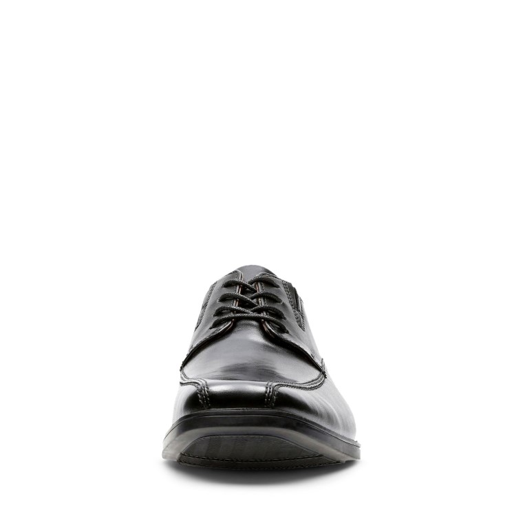 Clarks Cuero Negro Tilden Caminar