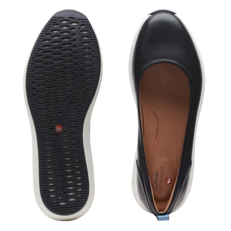 Clarks Un Rio Vibe Cuero Negro