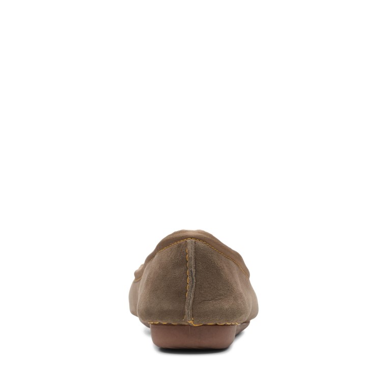 Clarks Peca Hielo Oliva Oscuro Ante