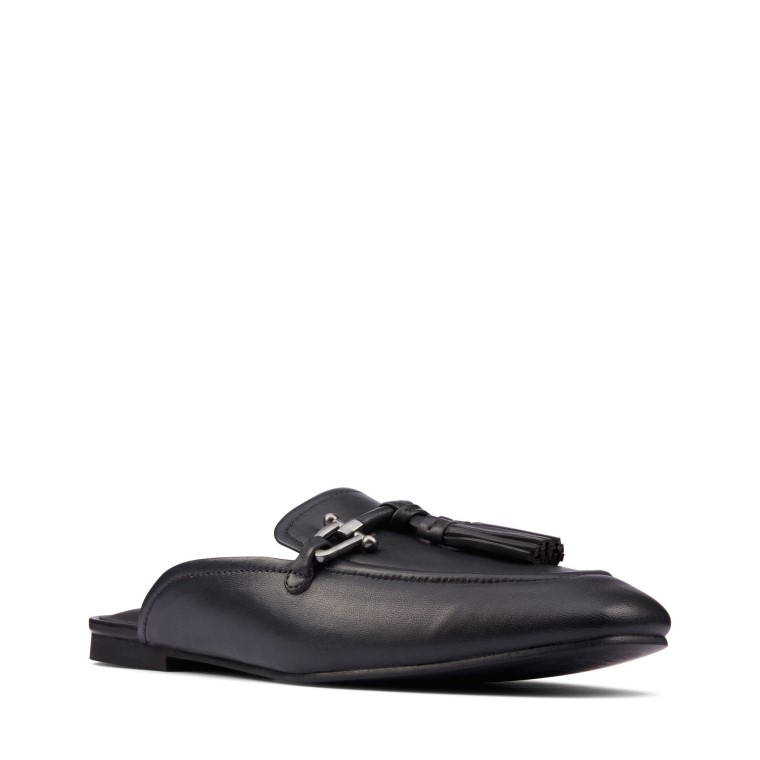 Tapicería De Cuero Negro Clarks Pure 2