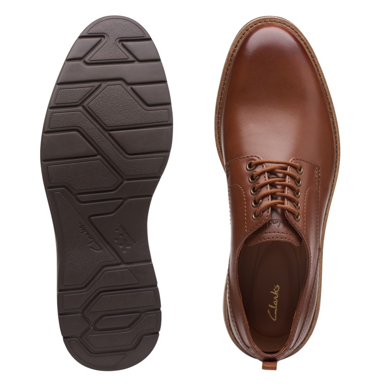 Paseo De La Capilla De Clarks Bronceado Oscuro