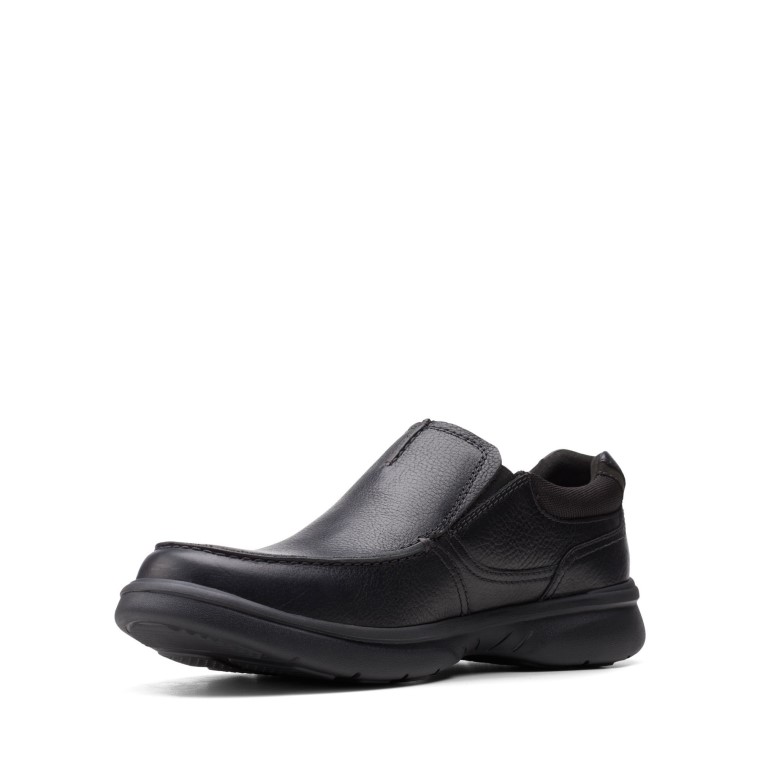 Cuero Negro Clarks Sin Bradley