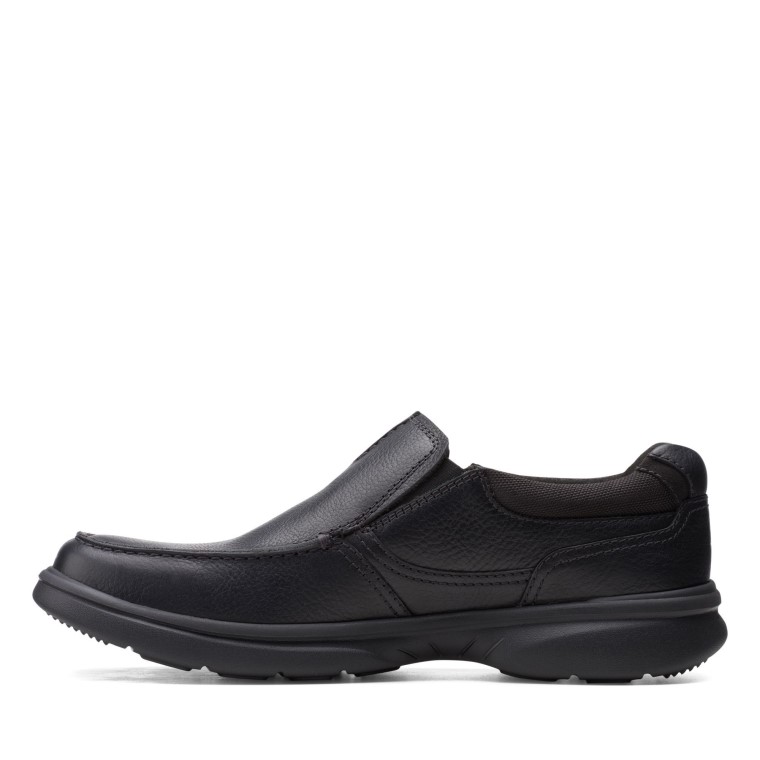 Cuero Negro Clarks Sin Bradley