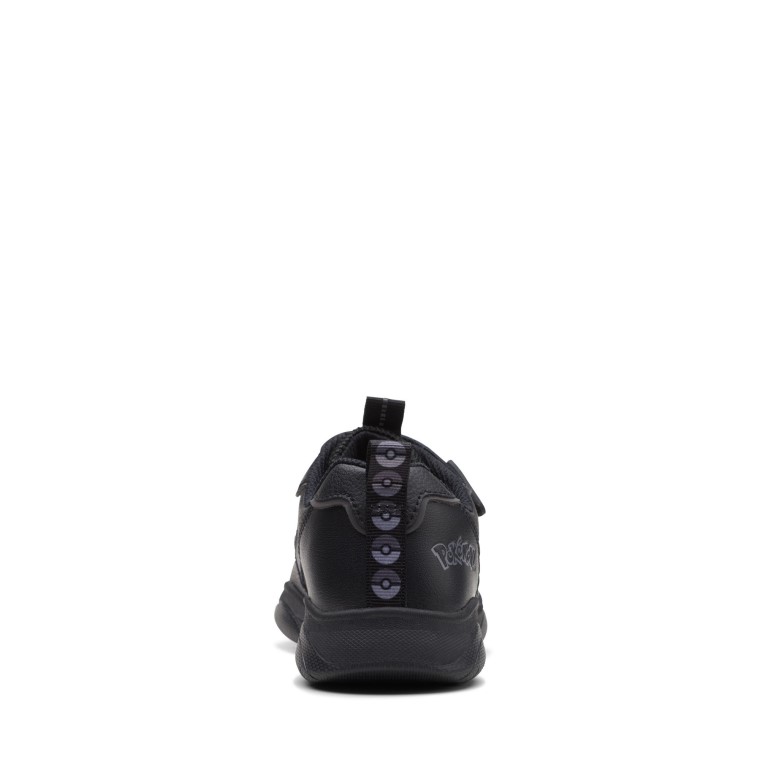 Cuero Negro Clarks Grip Comercio O