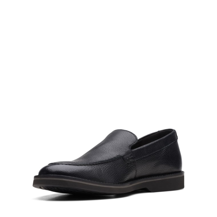 Clarks Atticuslt Edge Cuero Negro