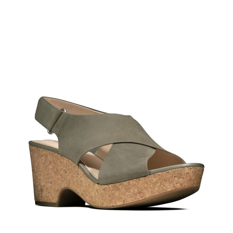 Maritsa Lara Salvia Nubuck Clarks