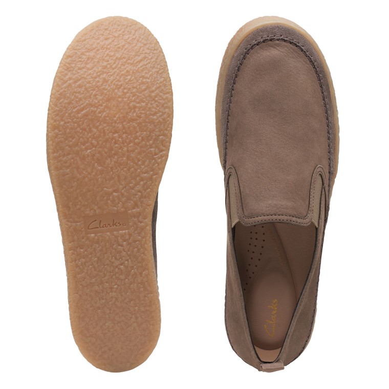 Slip Barleigh De Nubuck Con Parte Superior Clarks