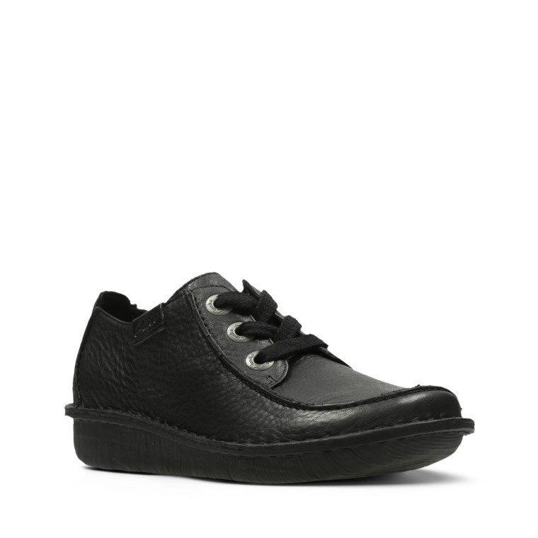 Cuero Negro Fun Ny Dream Clarks