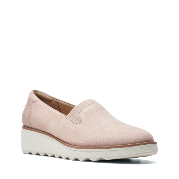 Clarks Sharon Dolly Rosa Empolvado