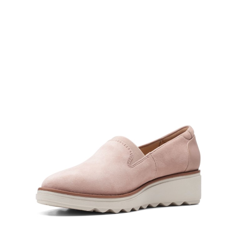 Clarks Sharon Dolly Rosa Empolvado
