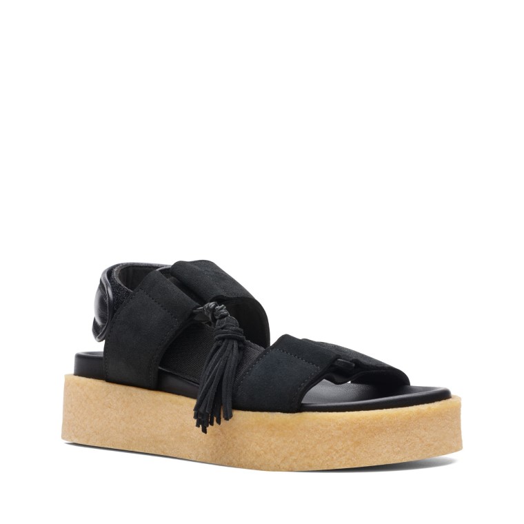 Crepe Sndl Clarks Negro Combi