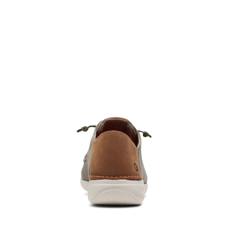 Clarks Encaje Oliva Textil