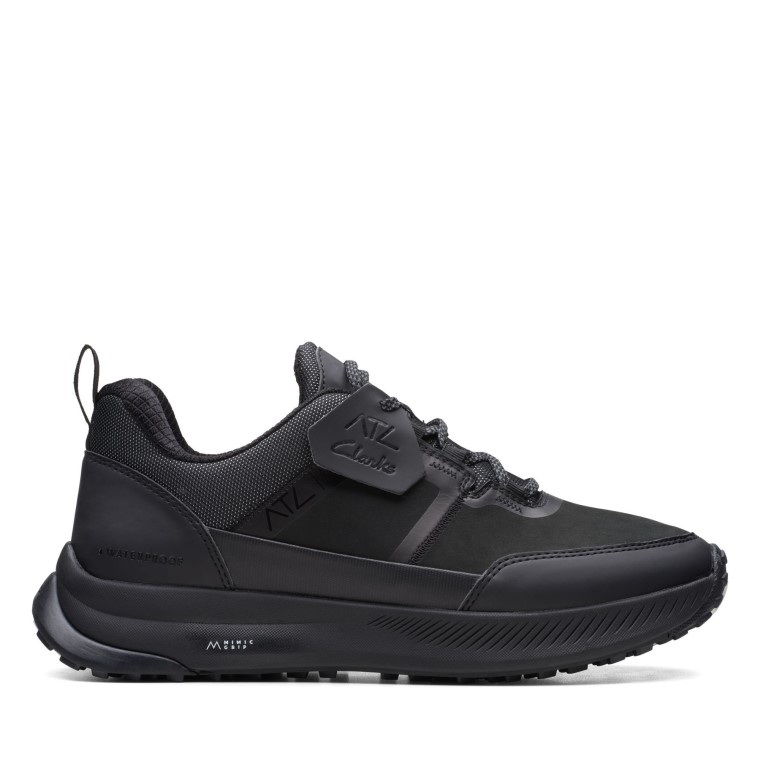 Nubuck Negro Atltraillacewp Clarks