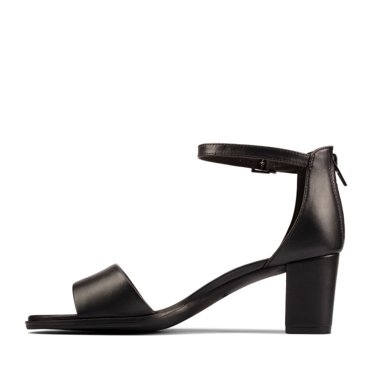 Kayl 60 2 Partes Clarks Cuero Negro