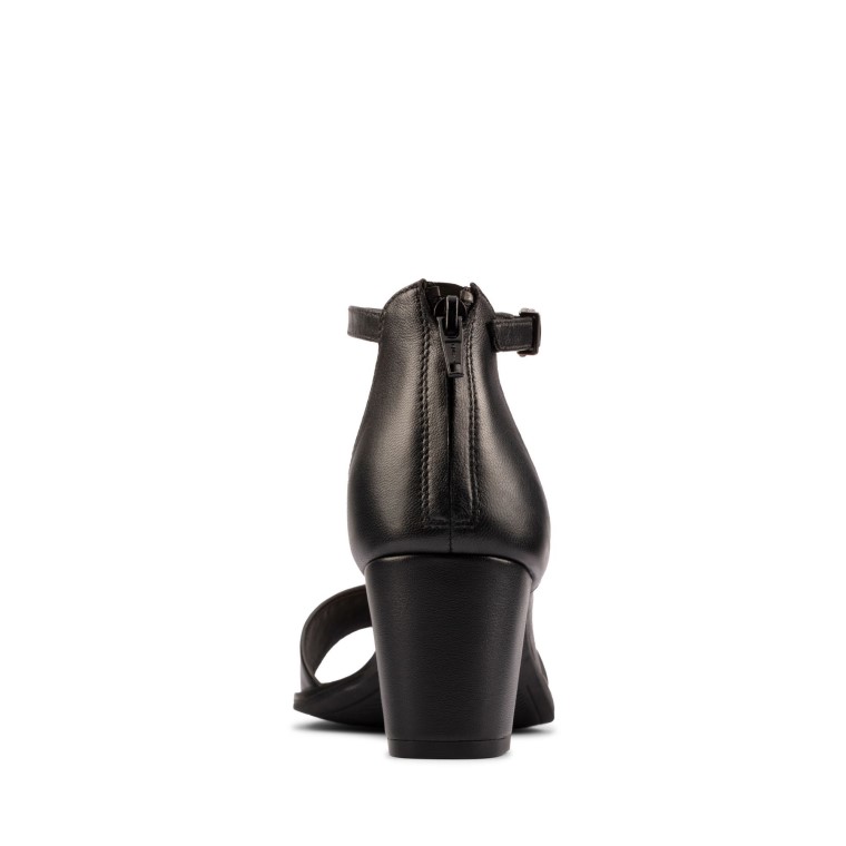Kayl 60 2 Partes Clarks Cuero Negro