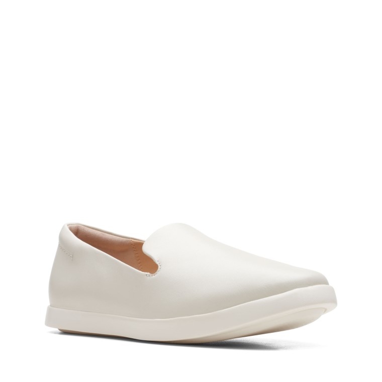 Ace Lite Lo Clarks Cuero Blanco