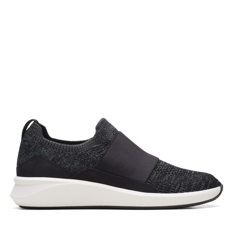 Clarks Un Rio Punto Punto Negro