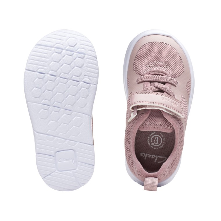 Camiseta Ath Flux Rosa Clarks