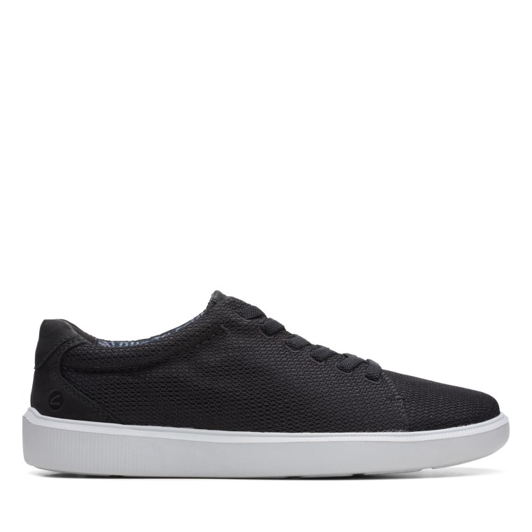 Clarks Negro Textil Cambro Bajos