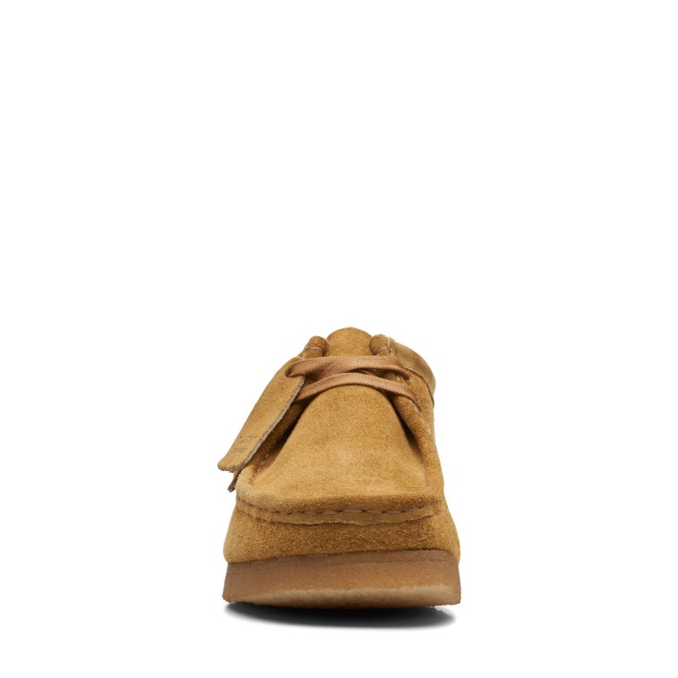 Wallabee Peludo Roble Gamuza Clarks