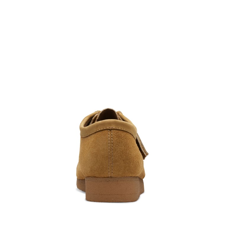 Wallabee Peludo Roble Gamuza Clarks