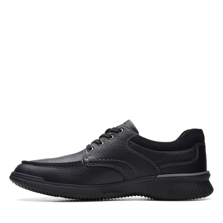Borde Donaway De Cuero Negro Clarks