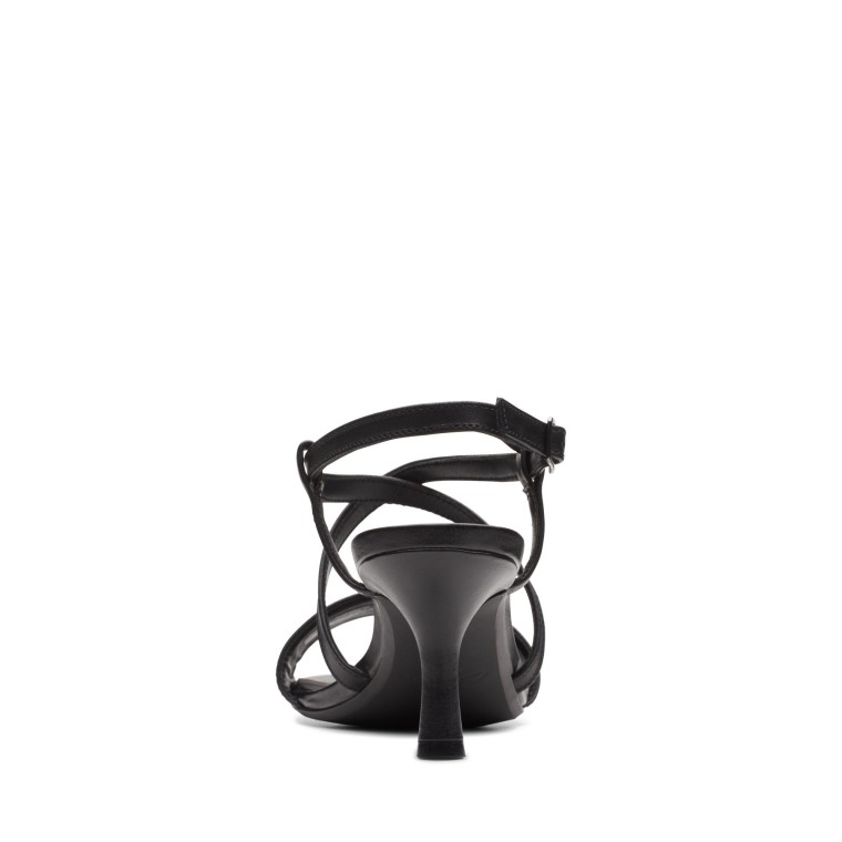 Clarks Amali Hebilla Cuero Negro