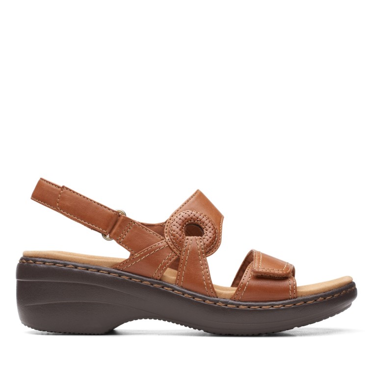 Merliah ópalo Clarks Bronceado Cuero