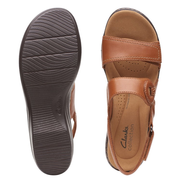 Merliah ópalo Clarks Bronceado Cuero