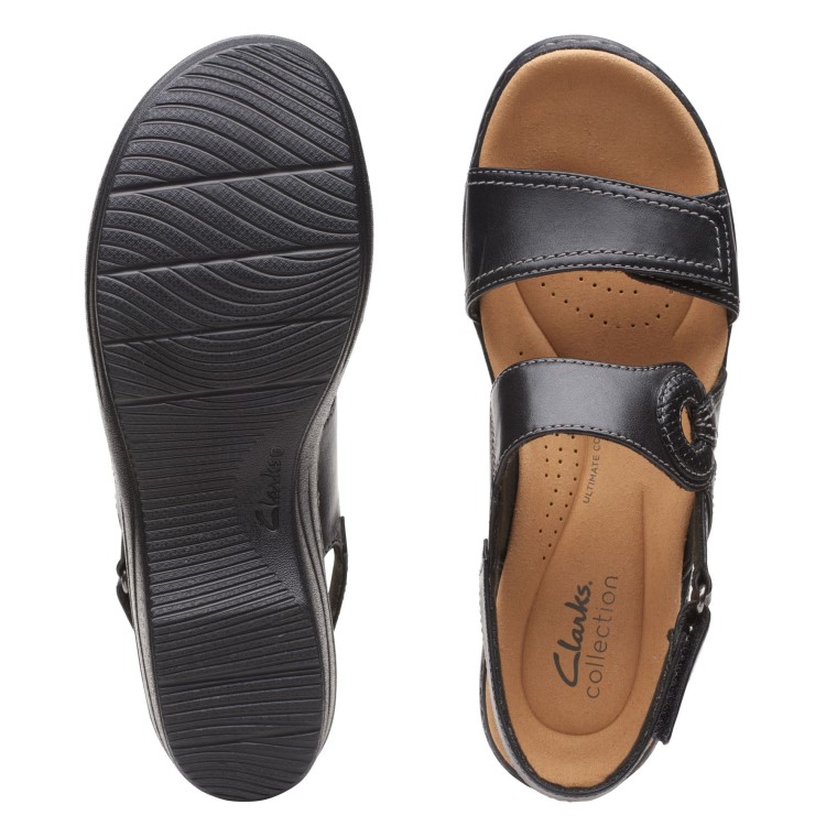 Clarks Cuero Negro Merliah Opal