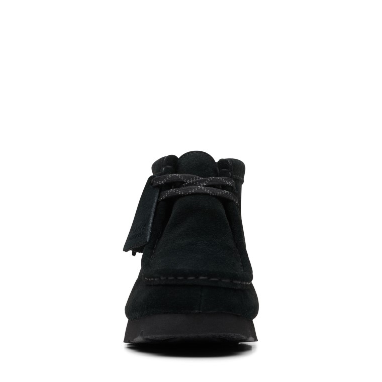 Clarks Negro Sde Wallabee Gtx