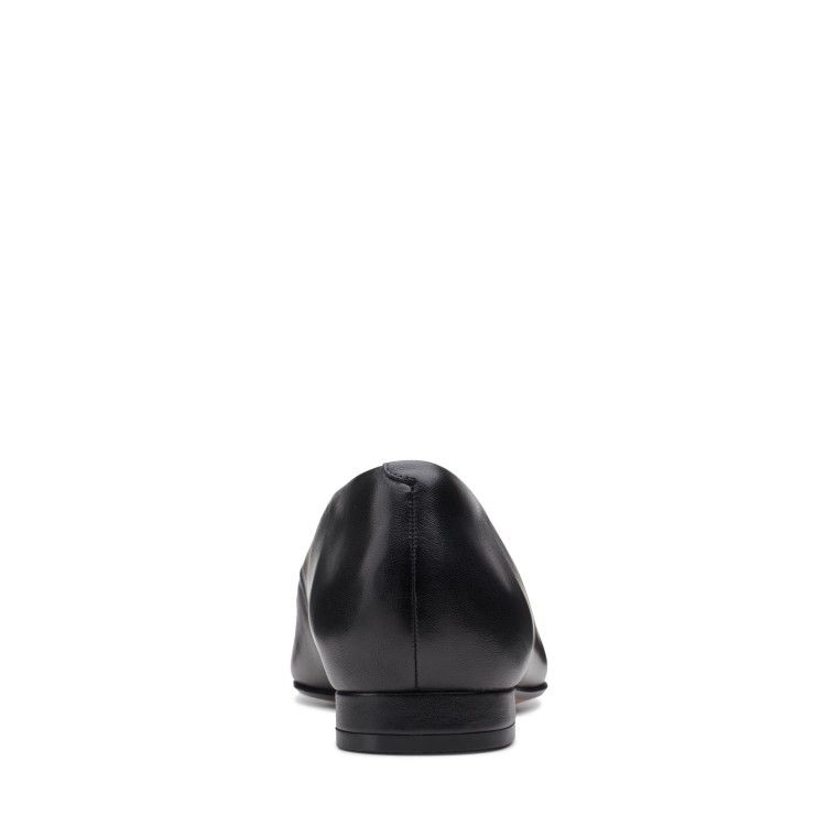 Clarks Laina 15 Step Cuero Negro