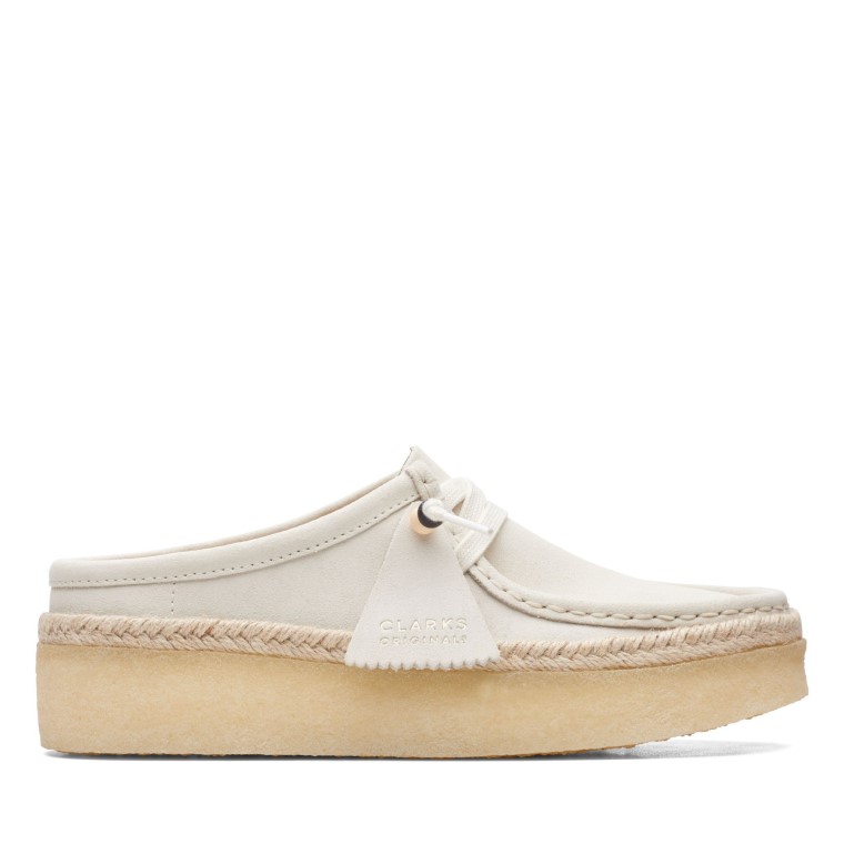 Taza Clarks Wallabee Lo Ante Blanco