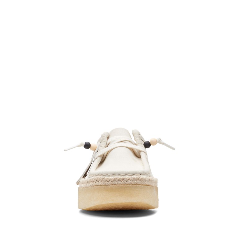 Taza Clarks Wallabee Lo Ante Blanco